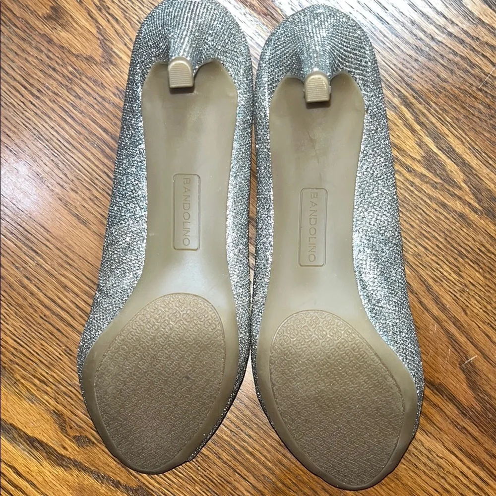 Bandolino Stiletto Peep Toe Heels - Picture 7 of 8